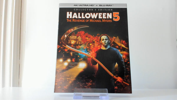 Halloween 5: The Revenge Of Michael Myers w/ Soft Slip [4K Bluray] - Scream Factory - New/Sealed