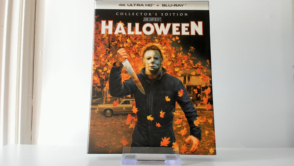 Halloween w/ Hard Slip* See pics* [4K Bluray] - Scream Factory - Used