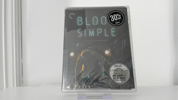 Blood Simple [4K Bluray] - Criterion Collection - New/Sealed