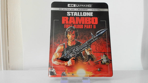 Rambo First Blood Part II 2 w/ Slip [4K Bluray] - Other Classics - New/Sealed