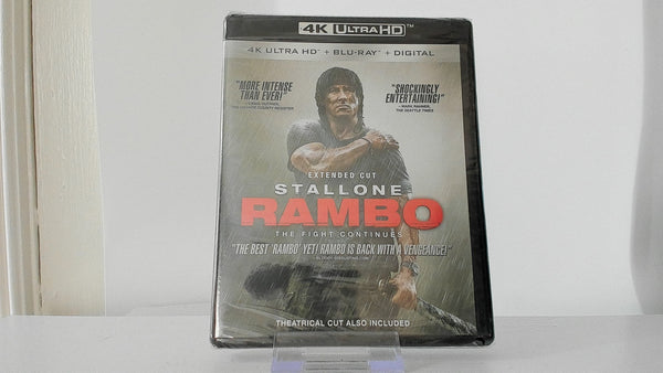 Rambo (the fight continues)  [4K Bluray] - Other Classics - New/Sealed