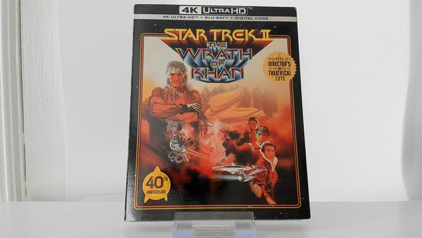 Star Trek The Wrath of Khan w/ Slip [4K Bluray] - Other Sci-Fi  - New/Sealed