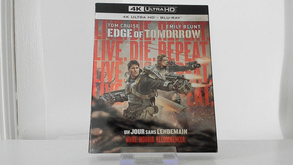 The Edge of Tomorrow w/ Slip *CA* [4K Bluray] - Other Sci-Fi  - New/Sealed