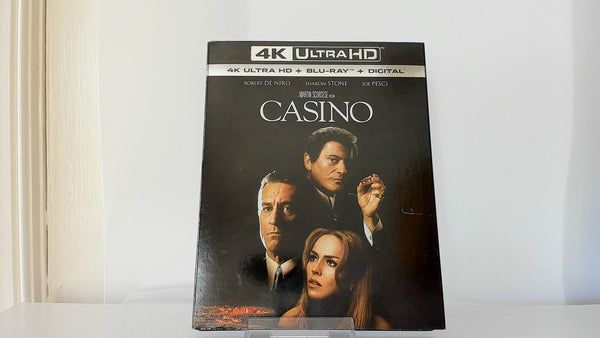 Casino w/ Slip Cover [4K Bluray] - Other Classics - Used