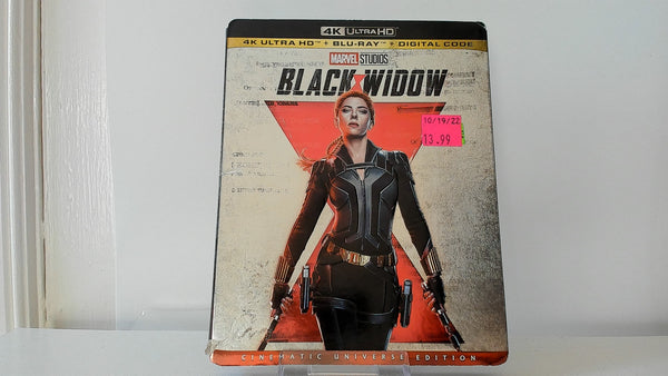 Black Widow w/ Slip [4K Bluray] - Other Modern - Used -$10