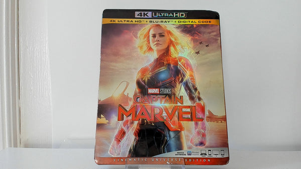 Captain Marvel w/ Slip [4K Bluray] - Other Modern - Used -$10