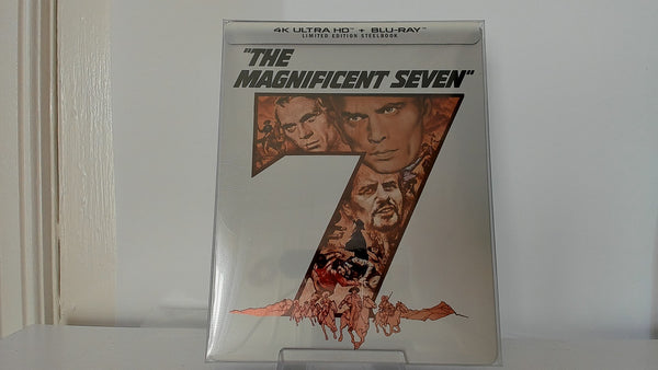 The Magnificent Seven Steelbook [4K Bluray] - Scream Factory - Used