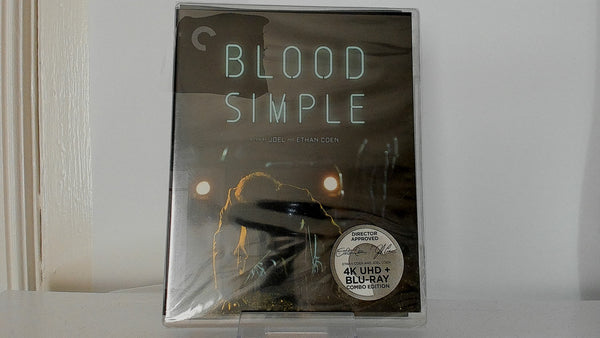 Blood Simple  [4K Bluray] - Criterion Collection - New/Sealed