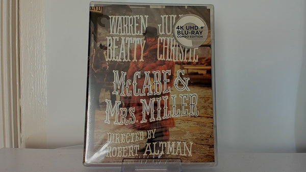 McCabe & Mrs.Miller [4K Bluray] - Criterion Collection - New/Sealed