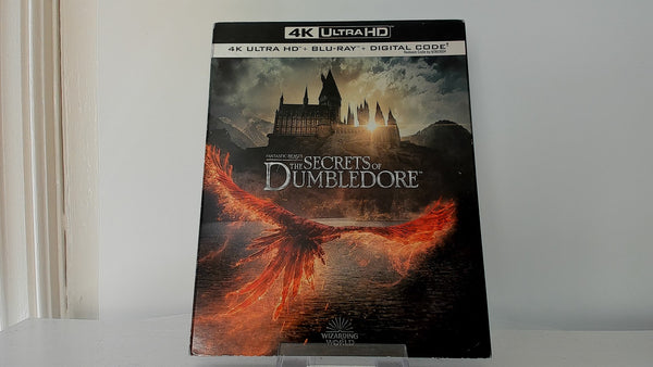 Fantastic Beasts The Secrets of Dumbledore w/ Slip  [4K Bluray] - Other Modern - Used - $10