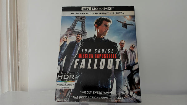 Mission Impossible Fallout w/ Slip  [4K Bluray] - Other Modern - Used