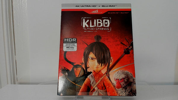 Kubo and the Two Strings /w Slip [4K Bluray] - Scream Factory - USED