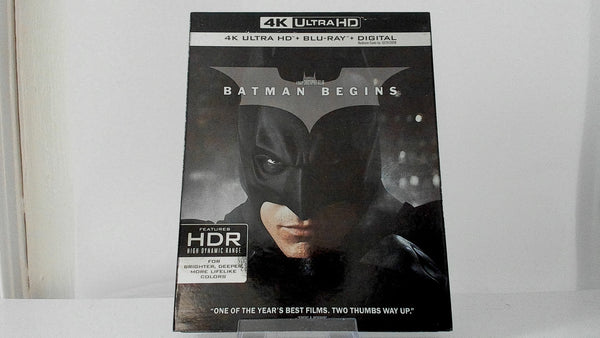 Batman Begins w/ Slip [4K Bluray] - Other Classics - Used