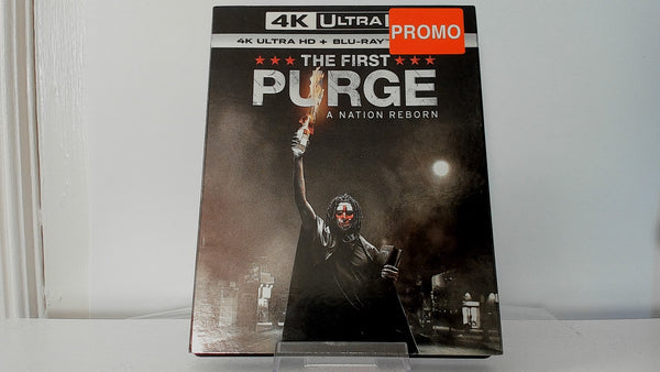 The First Purge w/ Slip [4K Bluray] -  - Used  - $10