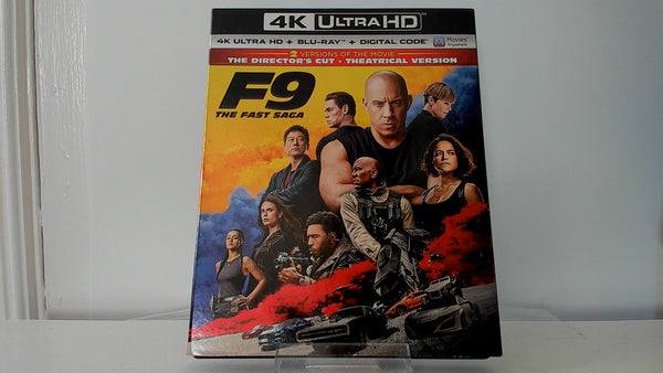 F9 The Fast Saga w/ Slip [4K Bluray] -  - Used  - $10